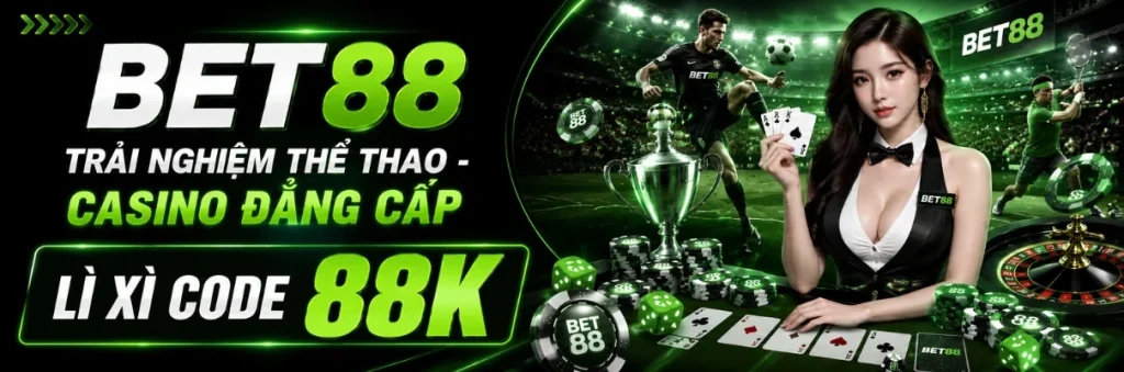 Banner chính thức nhà cái Bet88